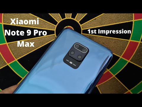 Xiaomi Redmi Note 9 Pro Max: 1st impression Xiaomi Redmi Note 9 Pro Max: 1st impression