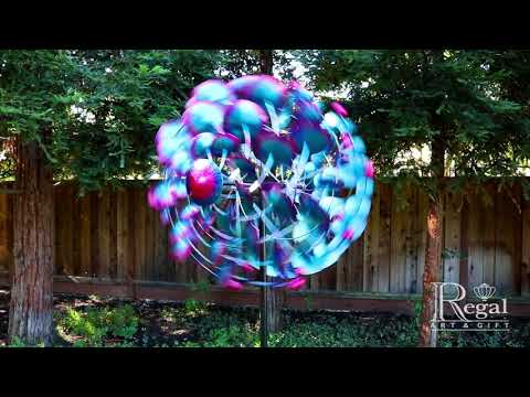 12889 Globe Wind Spinner 82"