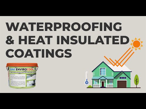 Mak Enviro Cool Heat Insulation and Waterproofing Coating