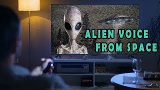 ALIEN &#39;Voice From Space&#39; INTERRUPTS TV Broadcast: Was it a Hoax?