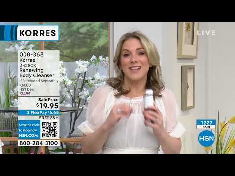 HSN | KORRES Beauty  - All On Free Shipping 04.19.2023 - 11 PM