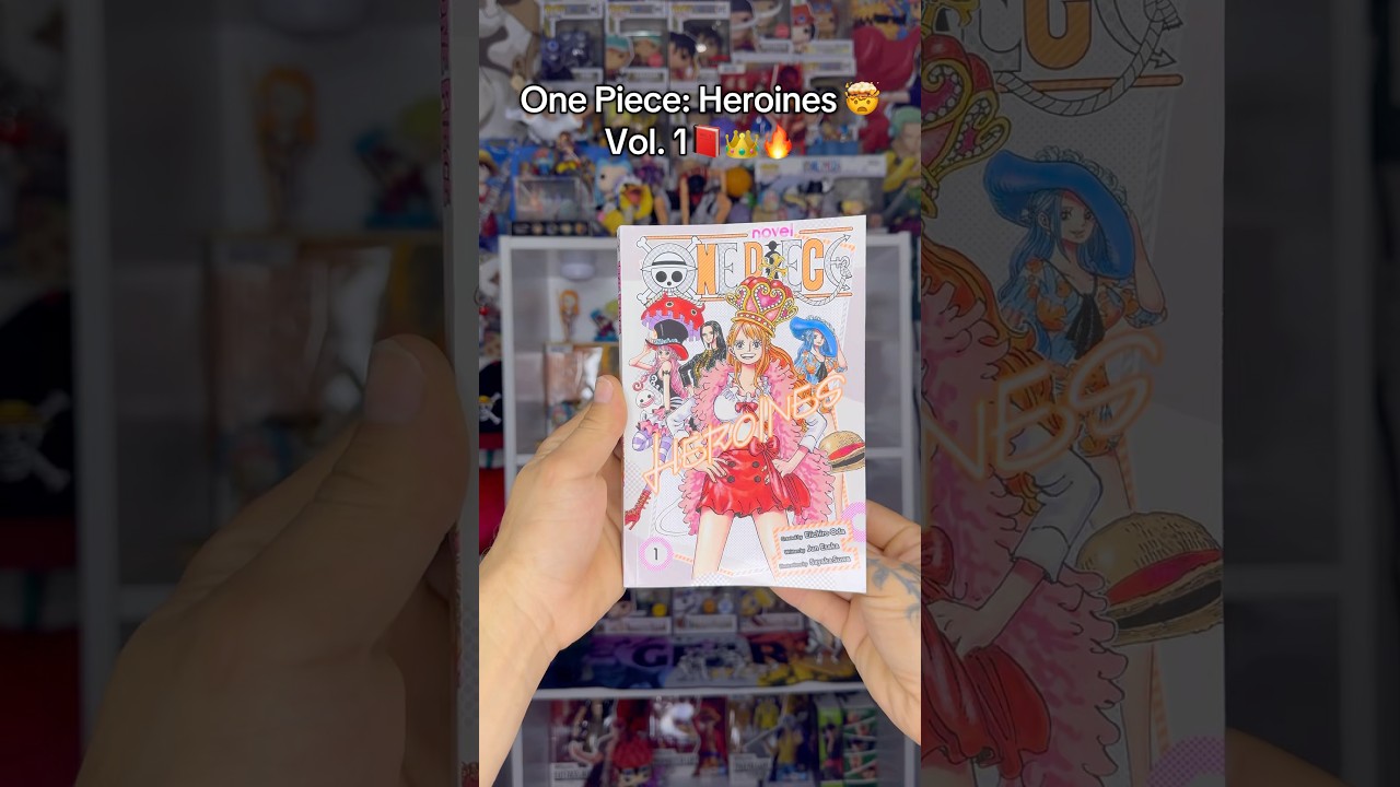 One Piece: Heroines🔥🤯 Vol. 1📕#onepiece #anime #shfiguarts #manga #luffy #nami #books