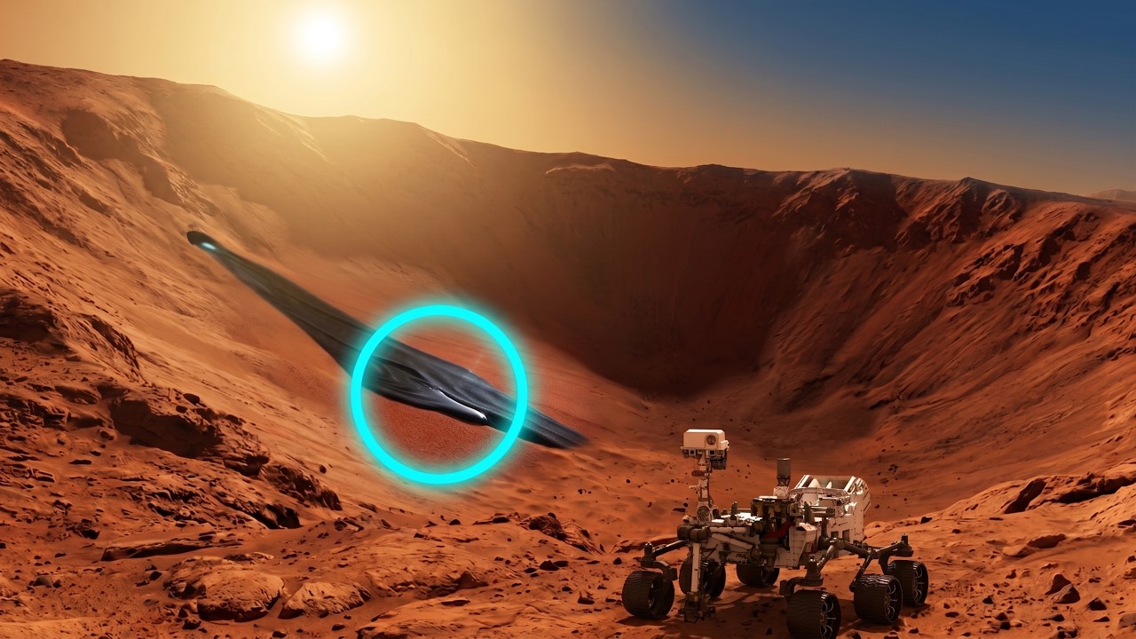 NASA обнаружило на Марсе реки из неизвестного вещества