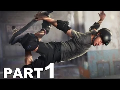 TONY HAWK PRO SKATER 1+2 Walkthrough Gameplay Part 1 - STORY INTRO (2020)