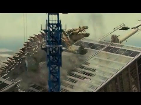 Monsters Destroy The Tower - Rampage (2018) Movie Clip HD