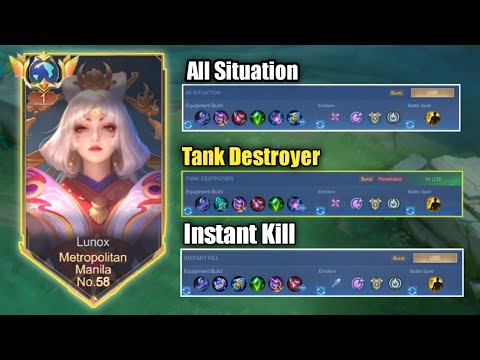 The Ultimate Lunox Build 2025 🔮 | Unstoppable Magic Combo & Perfect Power!