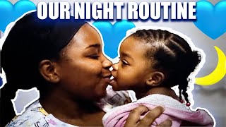 REALISTIC MOMMY NIGHT ROUTINE WITH A TODDLER! 1st Time Mom