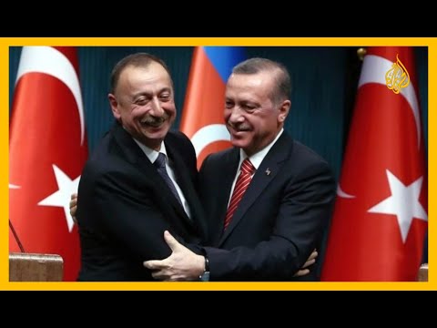 علييف وأردوغان يبحثان إقامة مركز روسي تركي مشترك بكاراباخ