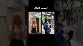 tiktok korea versus Indonesia pilih mana kalian [YouTube shorts] #bukanmaen #persatubangsa #djsoda