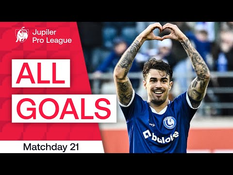 ALLE DOELPUNTEN | Speeldag 21 - Jupiler Pro League