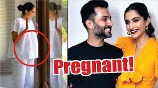 Sonam Kapoor Pregnant News | Anand Ahuja Wife Sonam Kapoor Flaunts Pregnant Baby Bump