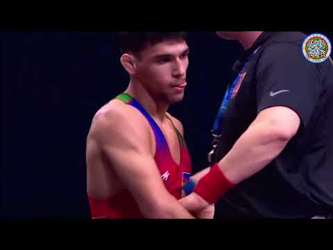 Nihat Zahid MAMMADLI AZE  vs  Gevorg GHARIBYAN ARM   bronze medal 60 kq  #wrestling