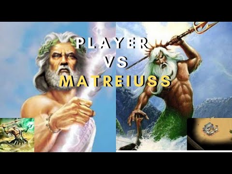 Player (Zeus) vs Matreiuss (Poseidon) - Age of Mythology: The Titans (Game 2)