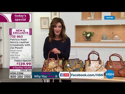 HSN | Patricia Nash Handbags & Accessories 01.23.2021 - 05 AM