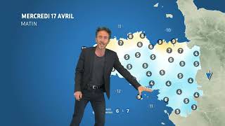 Illustration de l'actualité La météo de votre mercredi 17 avril 2024