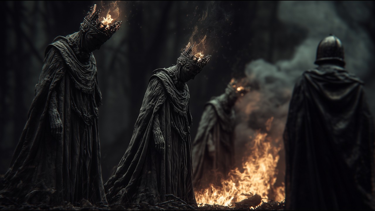 GrailFall: The Last King of Embers | Dark Fantasy AI Art