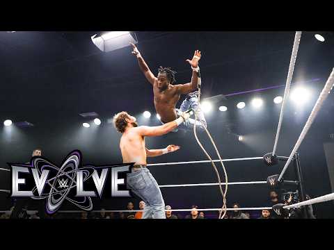 Brooks Jensen vs. Cappuccino Jones | Bull Rope Match: WWE Evolve highlights, April 22, 2026