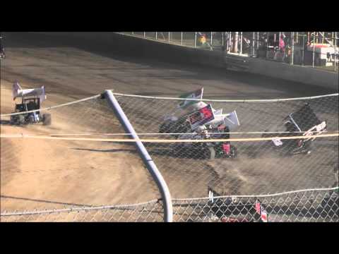 Formula 500 Crash Latrobe Speedway 27/12/15