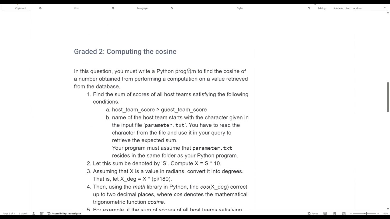 DBMS Week 7 Programming Assignment (IITM)