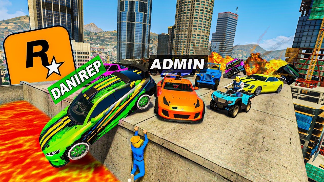 EL ÚLTIMO EXPLOTA CON COCHES ALEATORIOS! UN ADMIN DE ROCKSTAR ME TROLLEA!! - GTA 5 ONLINE