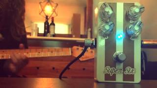 Video thumbnail for LOVEPEDAL SUPER SIX STEVIE MOD by Marc Malouf Guitar