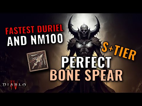 Highest Damage Necro Build | Diablo 4 Bone Spear Build Guide