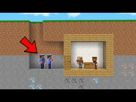POLİSLER, ZENGİN'İN EVİNE BASKIN YAPIYOR! 😱 - Minecraft