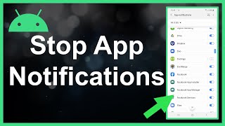 How To Turn Off App Notifications On Android
