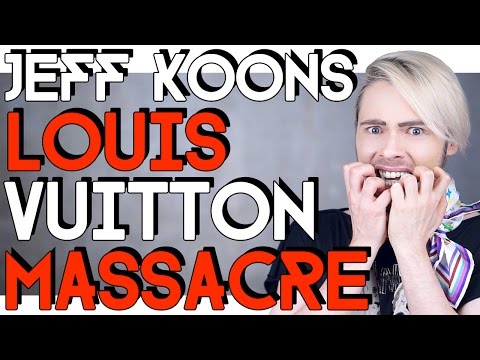 JEFF KOONS LOUIS VUITTON MASSACRE