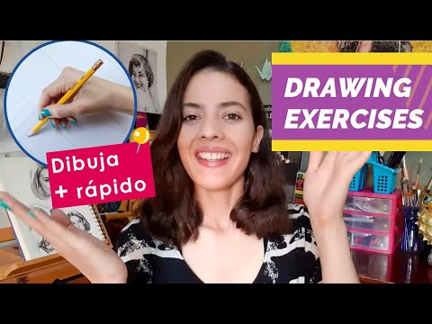 Exercises to improve DRAWING SPEED | Art_Isabela