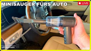 Mini Handstaubsauger fürs Auto, kleiner Staubsauger im Test | Taugt er was? Nur 30€ und immer dabei!