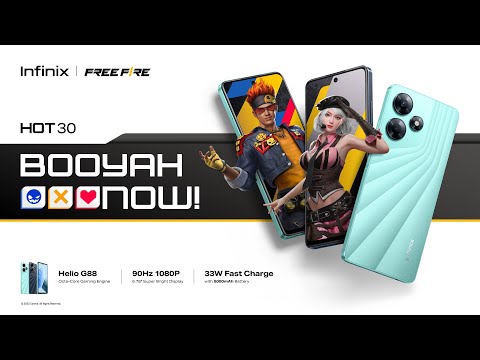 #booyahnow|HOT 30|Infinix X FreeFire