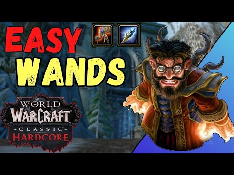 Get the Greater Magic Wand EARLY in Solo Self Found Hardcore World of Warcraft