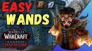 Get the Greater Magic Wand EARLY in Solo Self Found Hardcore World of Warcraft