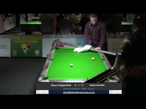 2018 World Masters - Mens - Shaun Chipperfield v Jayden Domeika