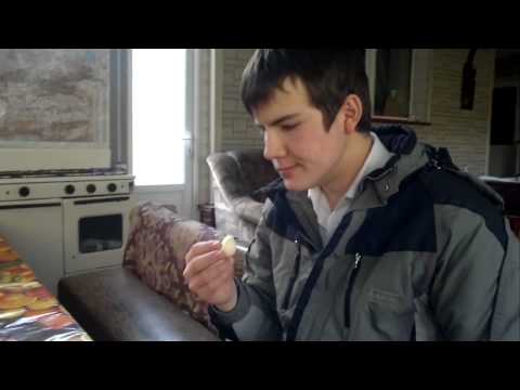 sanya lezarev Съесть 2 зубчика чеснока за 35 секунд