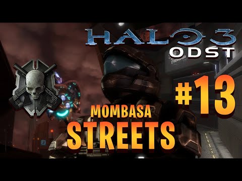 Halo 3: ODST | Legendary Walkthrough | Mombasa Streets [To Data Hive] | NO DEATHS