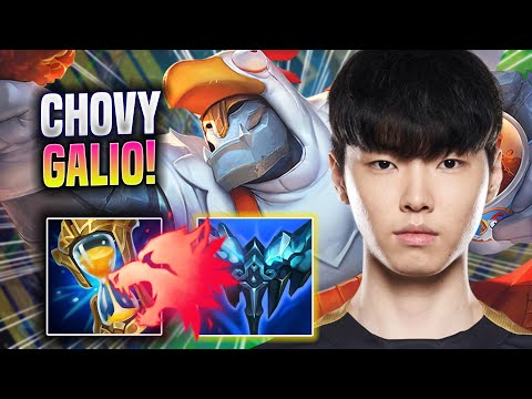 CHOVY IS A BEAST WITH GALIO! - GEN Chovy Plays Galio MID vs Viego! | Season 2022
