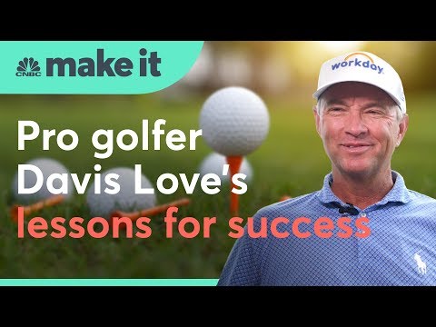 職業高爾夫球手戴維斯-洛夫的成功經驗｜CNBC Make It! (Pro golfer Davis Love's lessons for success | CNBC Make It)