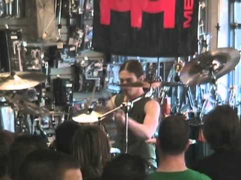 Jon "The Charn" Rice Job For A Cowboy Drum Clinic Hubbard Music,Oh