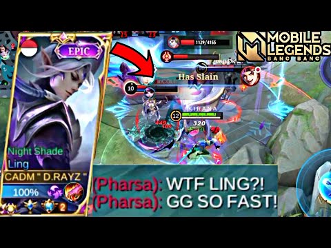 WTF INSANE SPEED?! | BEST LING FASTHAND MONTAGE 2021 - Mobile Legends