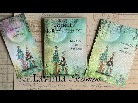 Fairy House & Enchanted Forest Papers by Jo Rice #laviniastamps #cardmakingvideo