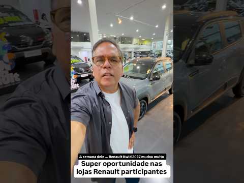 SUPER OPORTUNIDADE NAS LOJAS RENAULT PARTICIPANTES! #renault #renaultkwid