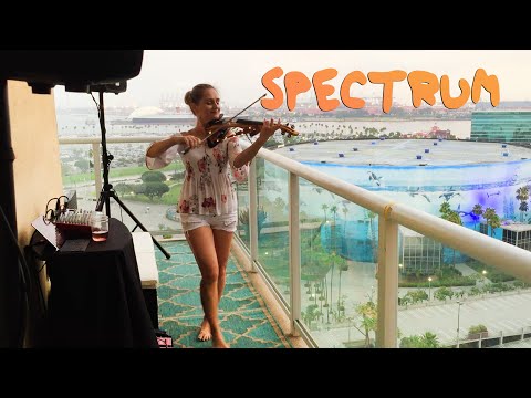 Violinist Marta Z Performs Sunset Balcony Concert for Neighbors during isolation - Spectrum by Zedd