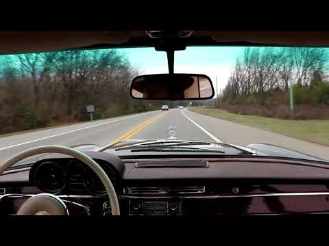 1966 Mercedes 250S - driving in rural TN