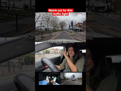 DONT STOP FOR THIS #driving #test #repeat #traffic #light