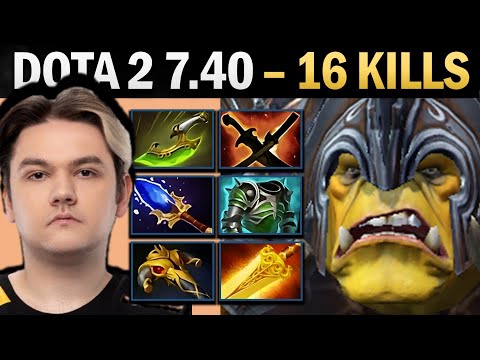 Alchemist Pro Carry with SNY and 16 Kills - Gameplay Dota 2