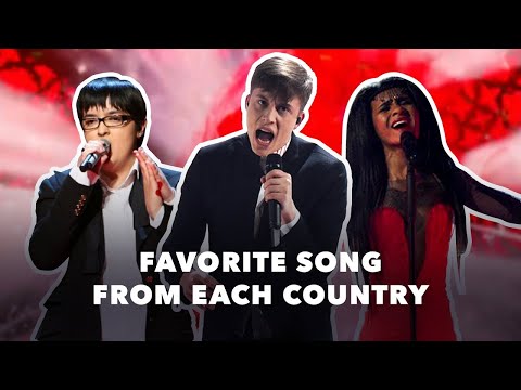 Eurovision: My favorite song from each country (1965-2019)