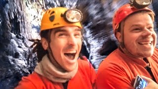 INCREDIBLE CAVE TRAIN RIDE!