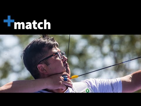 Kim Woojin (Korea) v Marcus D'Almeida (Brazil) | Match | Yankton 2021 World Archery Championships